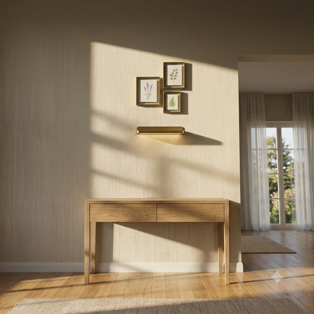 Gold LED Wall Light – Decorative Scenery Lamp